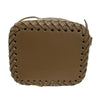 Fendi - New w/o Tags - Mon Tresor Mini Leather Tan Bucket Bag / Handle Crossbody