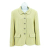 Chanel - Vintage 98P Blazer - Single Breasted Pastel Chartreuse - 42 - US Large