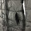 Prada - Long Down Puffer - Black Nylon Jacket - 2 Pockets Button Down