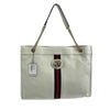 Gucci - New w/ Tags - Rajah Tote - White Shoulder Bag