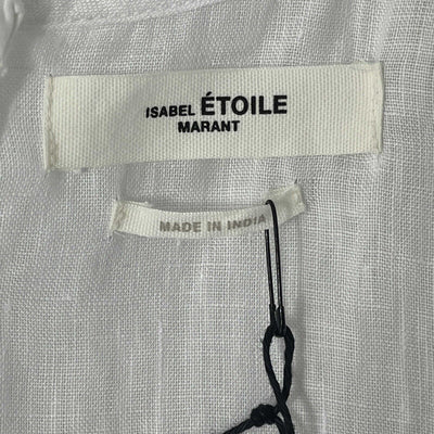 Isabel Marant - New w/ Tags - Elysian Floral Eyelet White Robe Dress - 34 US XS
