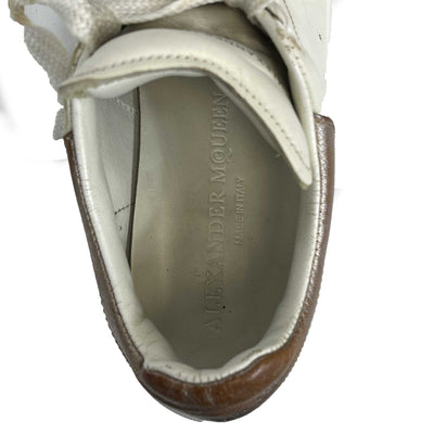 Alexander McQueen -Oversized Sneaker in White/Rose Gold- 35.5 US 5.5