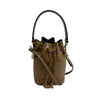 Fendi - New w/o Tags - Mon Tresor Mini Leather Tan Bucket Bag / Handle Crossbody